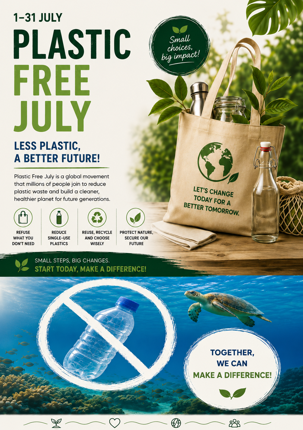 PLASTIC-FREE JULY
